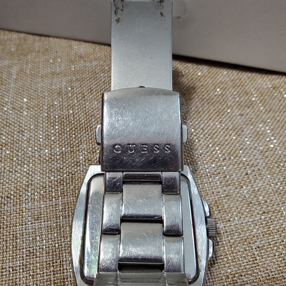 Guess Silver Tone Large Big Face Watch - Picture 5 of 5